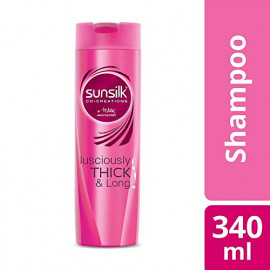Sunsilk Thick & Long Shampoo 340Ml